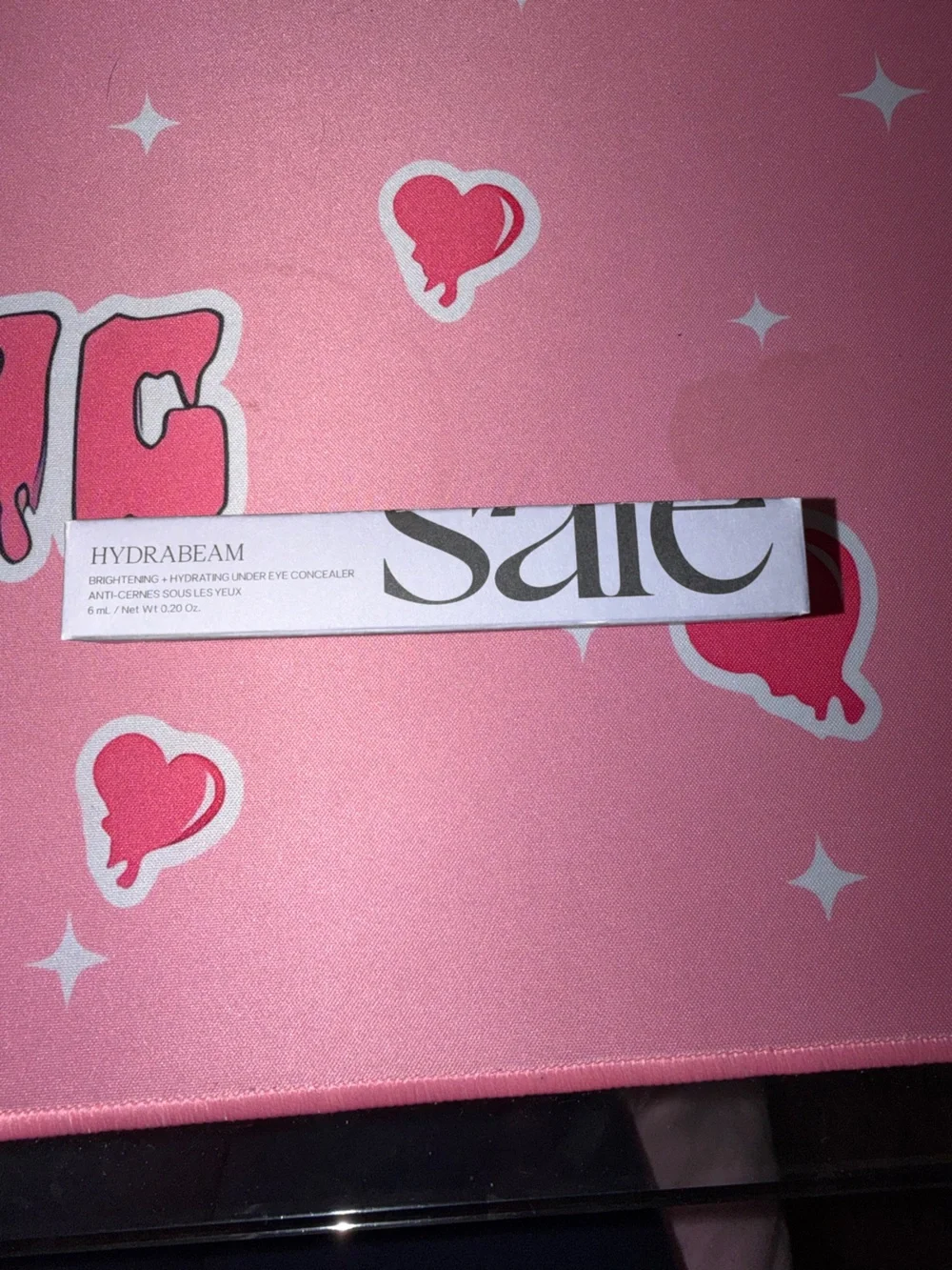 Saie Hydrabeam Brightening Under Eye Concealer - White Box